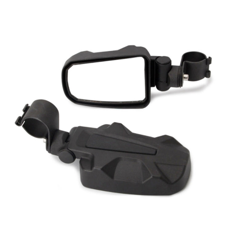 Pair All-terrain Vehicles Wide Field View 2.0 inch Rearview Mirror Side Reflector Mirror for UTV / ATV - Side Mirrors by buy2fix | Online Shopping UK | buy2fix