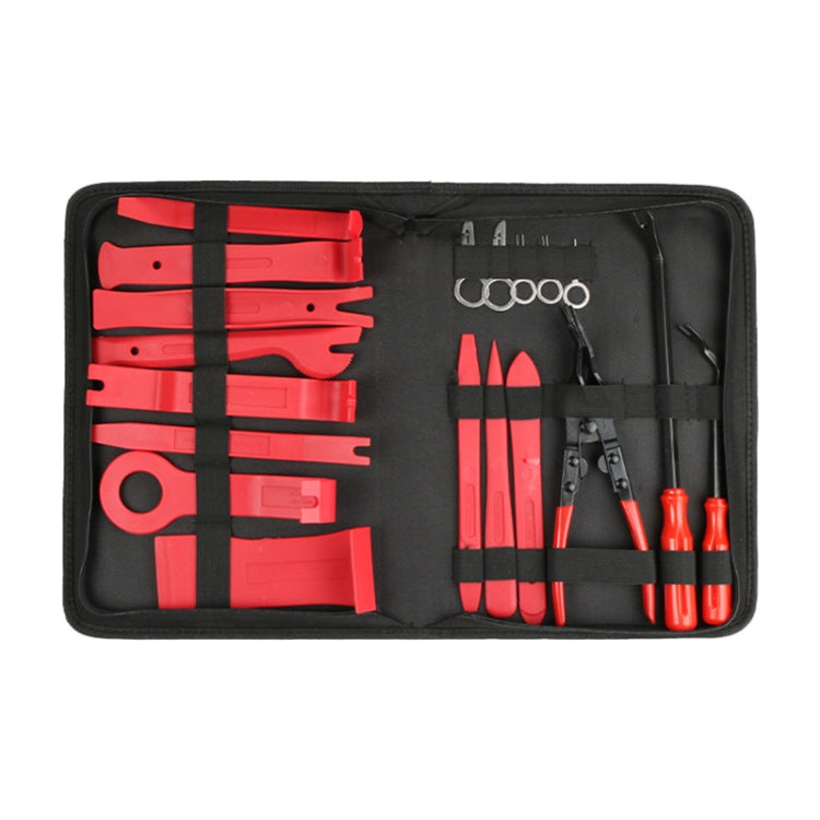 19 in 1 Car Audio Disassembly Tool Interior Disassembly Modification Tool (Red) - Hand Tool Sets by buy2fix | Online Shopping UK | buy2fix