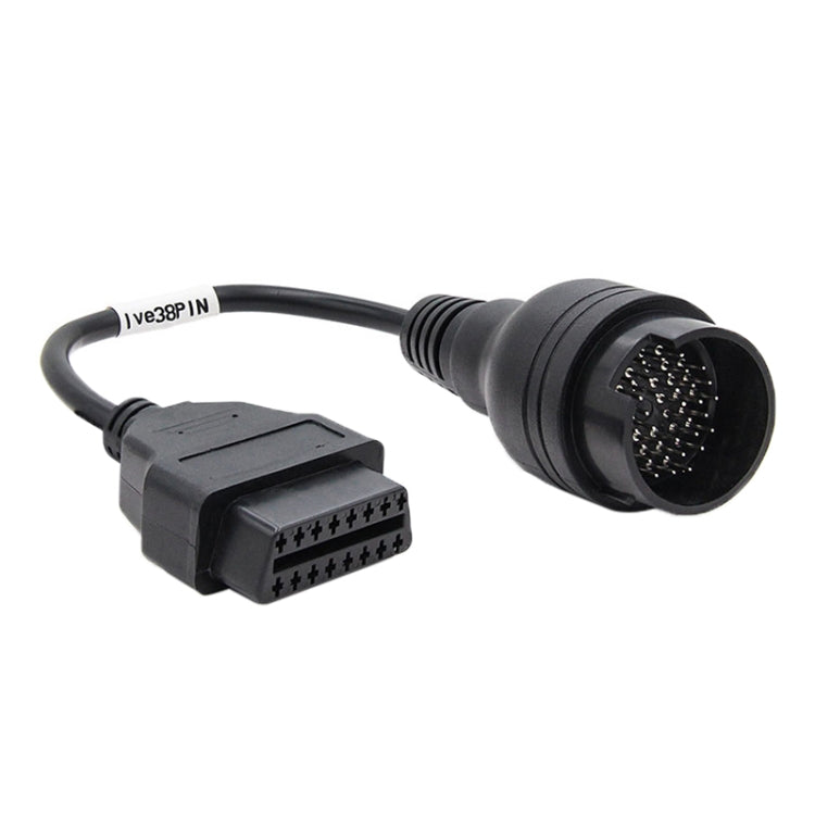 38Pin to 16Pin Truck OBD2 Conversion Cable OBDII Diagnostic Adapter Cable for Iveco - Cables & Connectors by buy2fix | Online Shopping UK | buy2fix