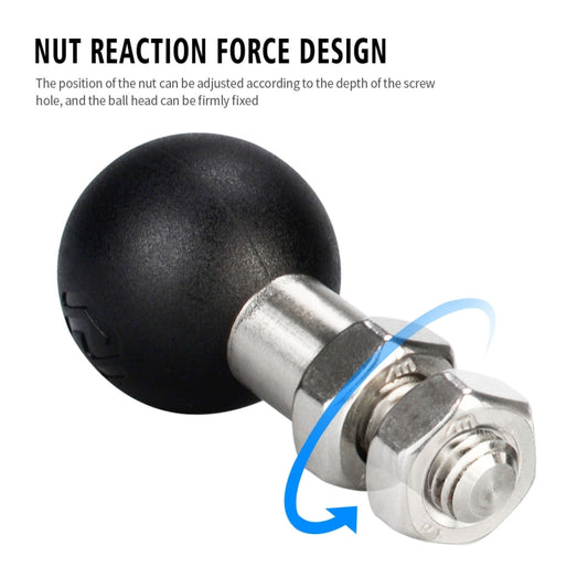 WUPP PJ-416A2 YF-213 Motorcycle Rearview Mirror Mount M10 Bracket Fixed Ball Head by WUPP