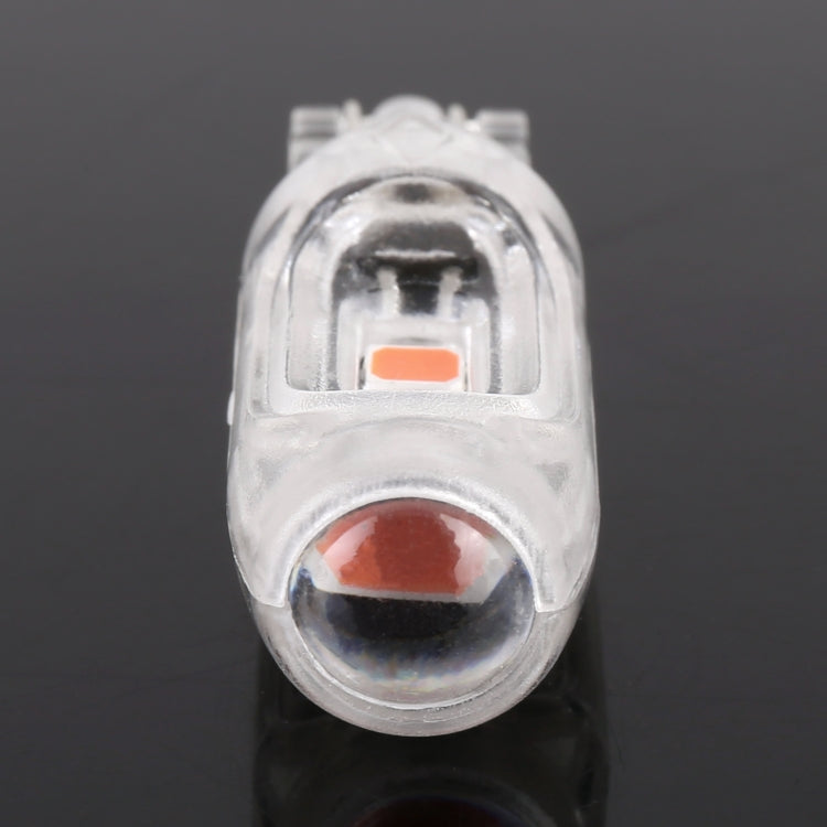 10 PCS T10 DC12V / 1W Car Clearance Light 5LEDs SMD-3030 Lamp Beads (Pink Light) - Clearance Lights by buy2fix | Online Shopping UK | buy2fix