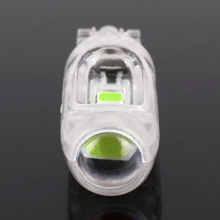 10 PCS T10 DC12V / 1W Car Clearance Light 5LEDs SMD-3030 Lamp Beads (Green Light) - Clearance Lights by buy2fix | Online Shopping UK | buy2fix