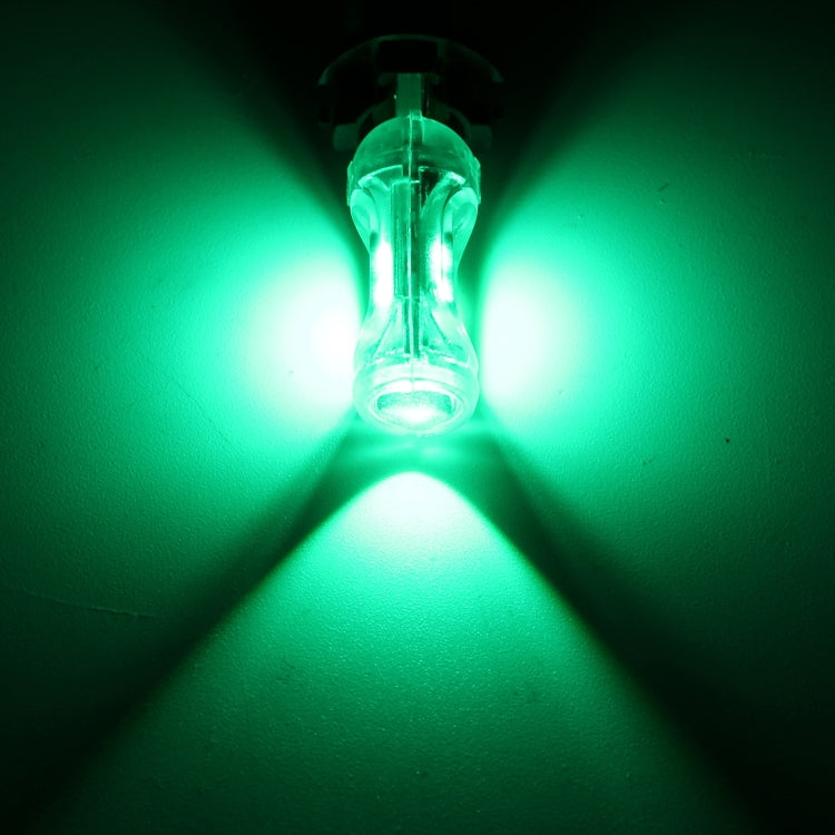 10 PCS T10 DC12V / 1W Car Clearance Light 5LEDs SMD-3030 Lamp Beads (Green Light) - Clearance Lights by buy2fix | Online Shopping UK | buy2fix