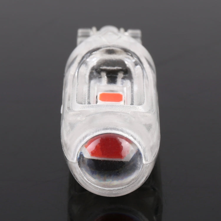 10 PCS T10 DC12V / 1W Car Clearance Light 5LEDs SMD-3030 Lamp Beads (Red Light) - Clearance Lights by buy2fix | Online Shopping UK | buy2fix
