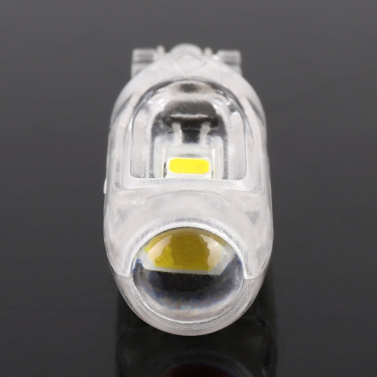 10 PCS T10 DC12V / 1W Car Clearance Light 5LEDs SMD-3030 Lamp Beads (White Light) - Clearance Lights by buy2fix | Online Shopping UK | buy2fix