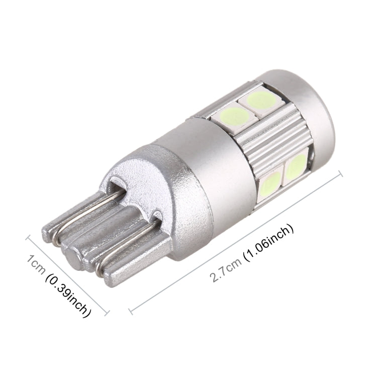 4 PCS T10 DC12V / 2W Car Clearance Light 9LEDs SMD-3030 Lamp Beads (Ice Blue Light) - Clearance Lights by buy2fix | Online Shopping UK | buy2fix