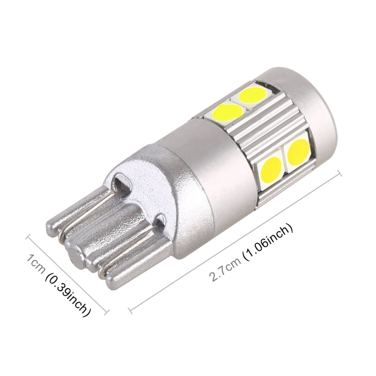 4 PCS T10 DC12V / 2W Car Clearance Light 9LEDs SMD-3030 Lamp Beads (White Light) - Clearance Lights by buy2fix | Online Shopping UK | buy2fix