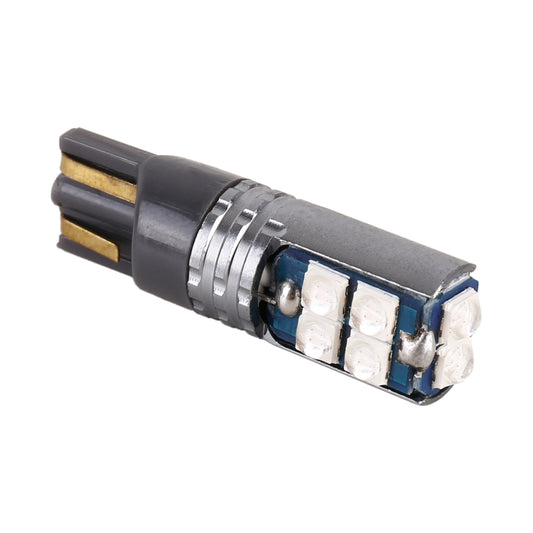 4 PCS T10 DC12V / 2W Car Clearance Light 10LEDs SMD-3030 Lamp Beads (Blue Light) by buy2fix