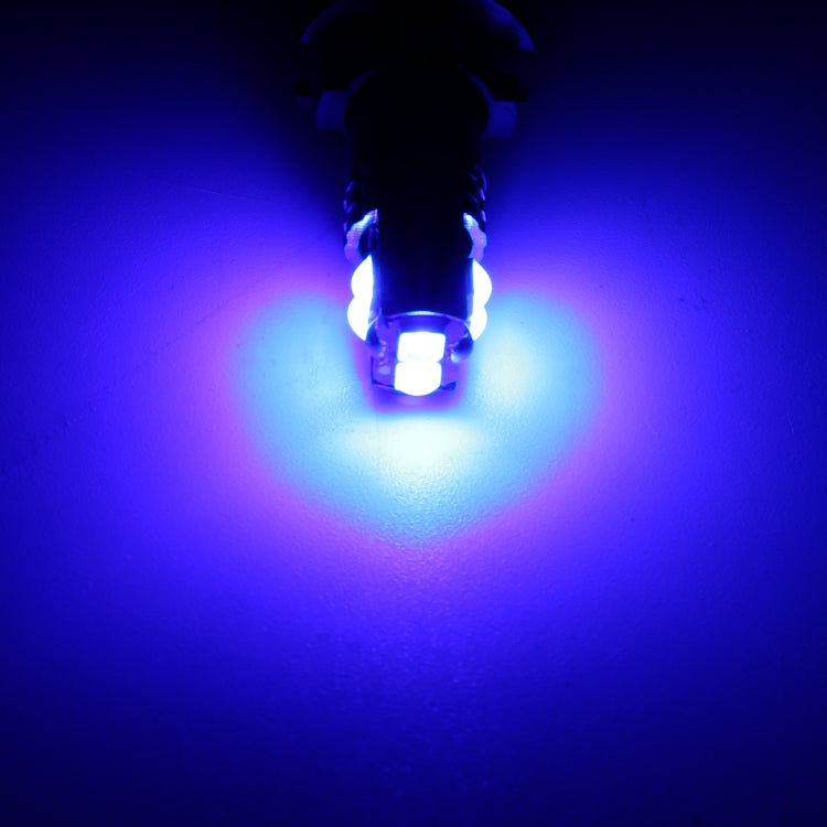 4 PCS T10 DC12V / 2W Car Clearance Light 10LEDs SMD-3030 Lamp Beads (Blue Light) - Clearance Lights by buy2fix | Online Shopping UK | buy2fix