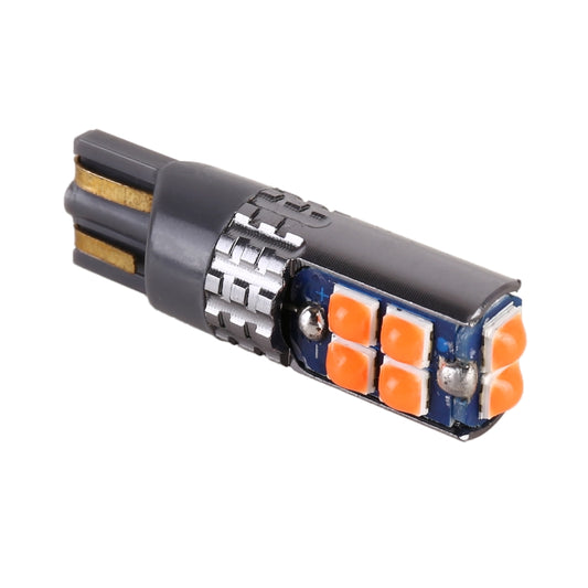 4 PCS T10 DC12V / 2W Car Clearance Light 10LEDs SMD-3030 Lamp Beads (Pink Light) by buy2fix