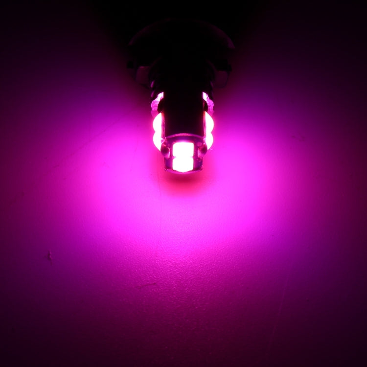 4 PCS T10 DC12V / 2W Car Clearance Light 10LEDs SMD-3030 Lamp Beads (Pink Light) - Clearance Lights by buy2fix | Online Shopping UK | buy2fix