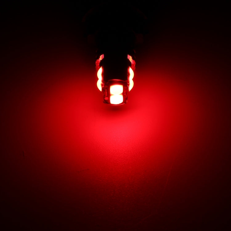 4 PCS T10 DC12V / 2W Car Clearance Light 10LEDs SMD-3030 Lamp Beads (Red Light) - Clearance Lights by buy2fix | Online Shopping UK | buy2fix