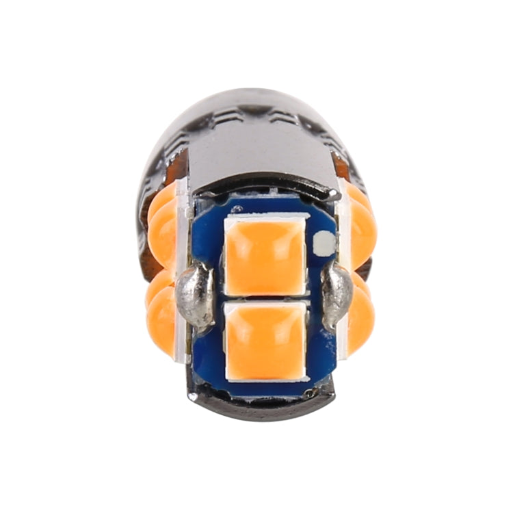 4 PCS T10 DC12V / 2W Car Clearance Light 10LEDs SMD-3030 Lamp Beads (Yellow Light) - Clearance Lights by buy2fix | Online Shopping UK | buy2fix