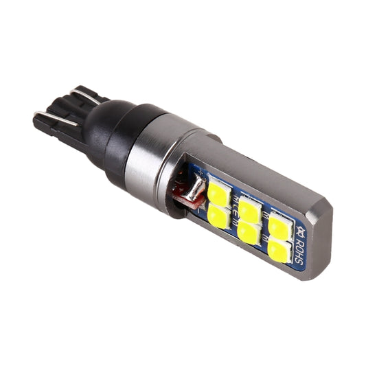 4 PCS T10 DC12V / 4W Car Clearance Light 12LEDs SMD-3030 Lamp Beads (White Light) by buy2fix