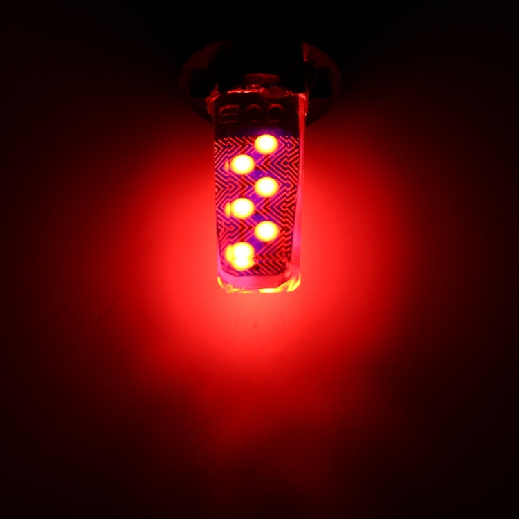 10 PCS T10 DC12V / 1.2W Car Clearance Light 12LEDs COB Lamp Beads (Red Light) - Clearance Lights by buy2fix | Online Shopping UK | buy2fix
