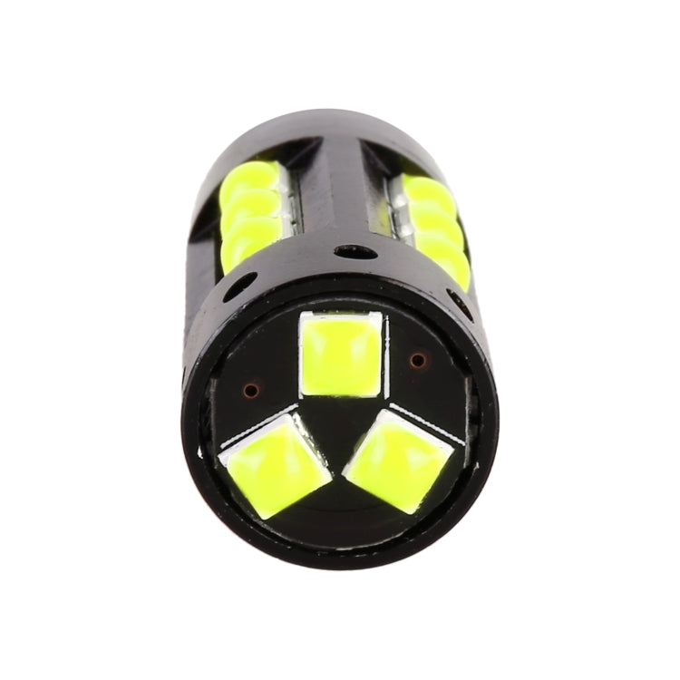 2 PCS T10 DC12V / 6.5W Car Clearance Light 15LEDs SMD-3030 Lamp Beads (Green Light) - Clearance Lights by buy2fix | Online Shopping UK | buy2fix