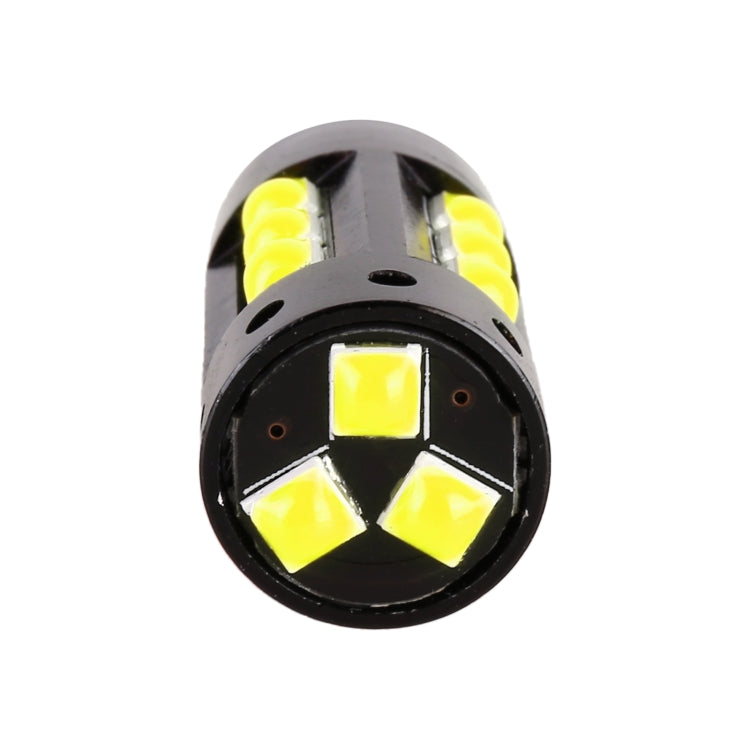 2 PCS T10 DC12V / 6.5W Car Clearance Light 15LEDs SMD-3030 Lamp Beads (White Light) - Clearance Lights by buy2fix | Online Shopping UK | buy2fix