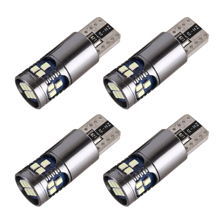 4 PCS T10 DC12V / 2.5W Car Clearance Light 18LEDs SMD-3020 Lamp Beads(Ice Blue Light) - Clearance Lights by buy2fix | Online Shopping UK | buy2fix