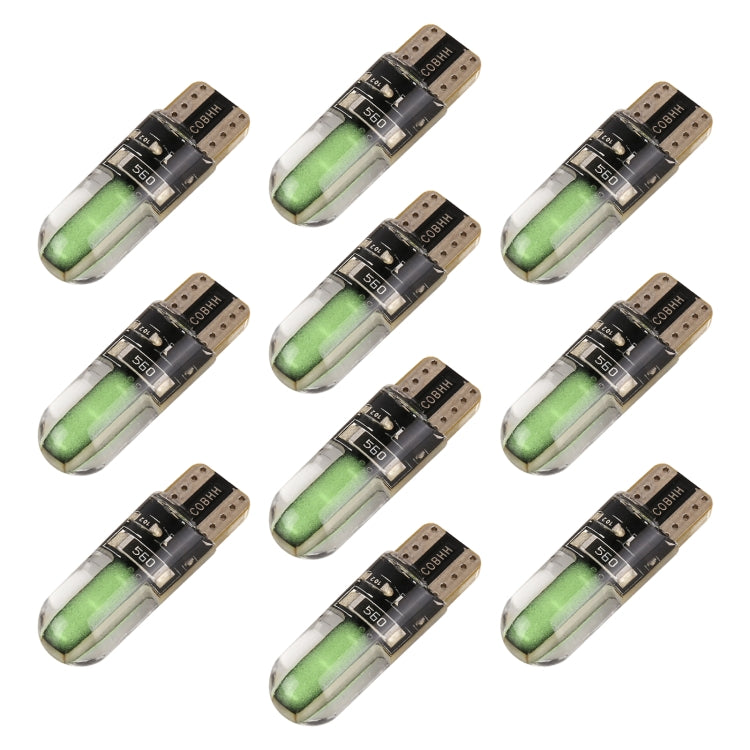 10 PCS T10 DC12V / 1W Car Clearance Light COB Lamp Beads (Ice Blue Light) - Clearance Lights by buy2fix | Online Shopping UK | buy2fix