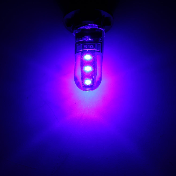 10 PCS T10 DC12V / 1W Car Clearance Light COB Lamp Beads (Blue Light) - Clearance Lights by buy2fix | Online Shopping UK | buy2fix