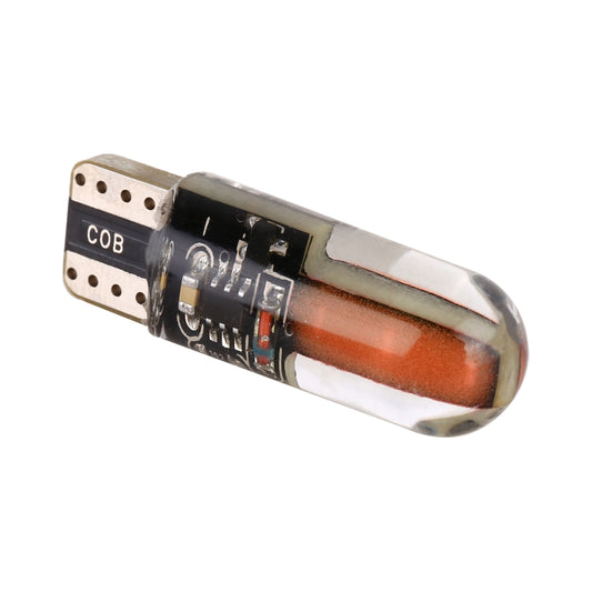 10 PCS T10 DC12V / 1W Car Clearance Light COB Lamp Beads (Pink Light) by buy2fix