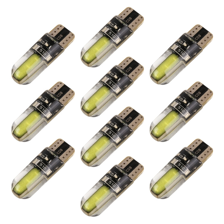 10 PCS T10 DC12V / 1W Car Clearance Light COB Lamp Beads (White Light) - Clearance Lights by buy2fix | Online Shopping UK | buy2fix