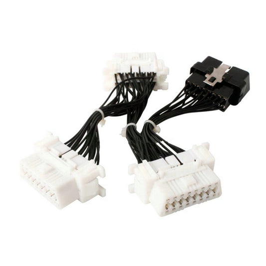 ELM327 OBD2 16Pin Male to 3 Female Car Diagnostic Cable - Cables & Connectors by buy2fix | Online Shopping UK | buy2fix