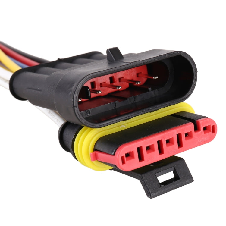 Car 5Pin Waterproof Lamp Holder - Wires by buy2fix | Online Shopping UK | buy2fix