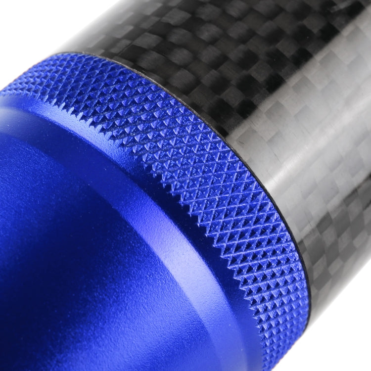 Universal Car Carbon Fiber Metal Gear Shift Knob (Blue) - Shift Knob by buy2fix | Online Shopping UK | buy2fix
