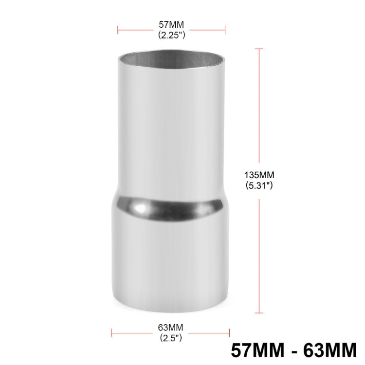 57-63mm Car Modified Exhaust Pipe Joint - Engine Fittings by buy2fix | Online Shopping UK | buy2fix