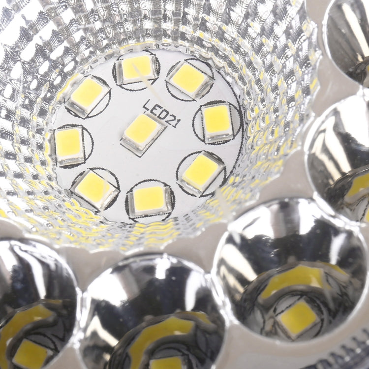 Car Round Work Light with 21LEDs SMD-2835 Lamp Beads - Work Lights by buy2fix | Online Shopping UK | buy2fix