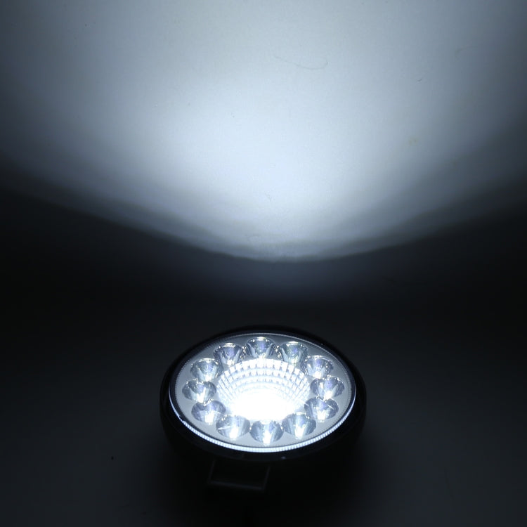 Car Round Work Light with 21LEDs SMD-2835 Lamp Beads - Work Lights by buy2fix | Online Shopping UK | buy2fix