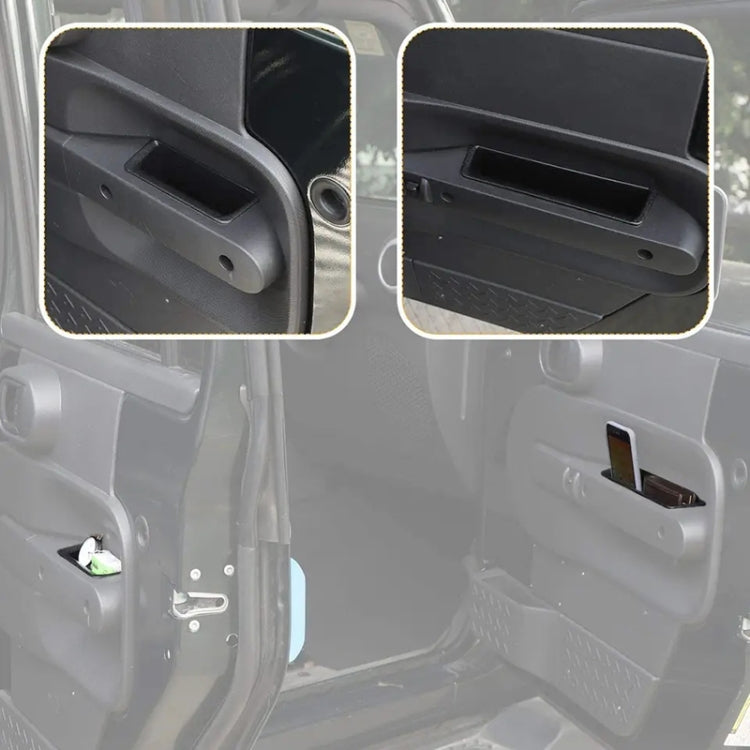 Car Door Handle Storage Box for Jeep Wrangler JK 2007-2010 by buy2fix
