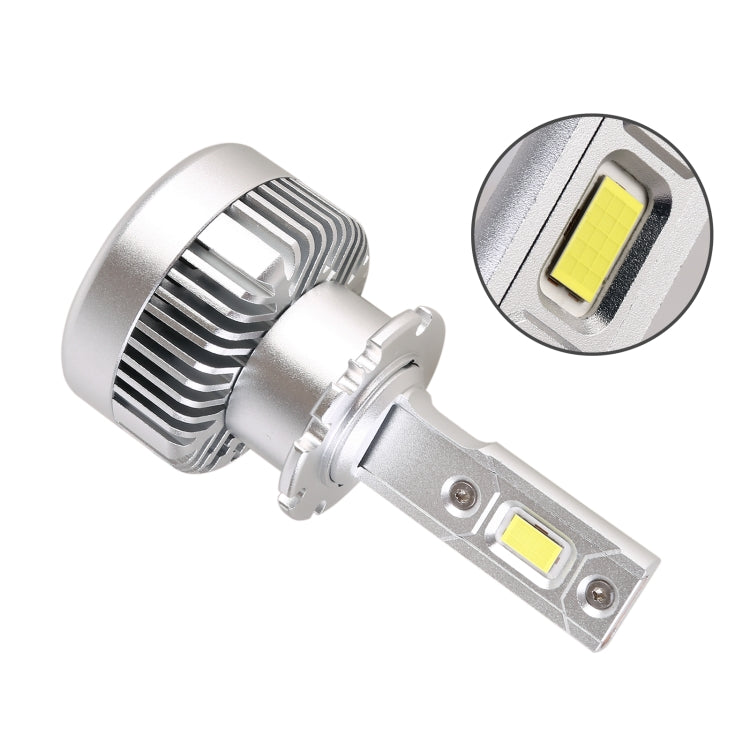 1 Pair D Series D2S Car HID Ballast to LED Headlight DC12V 35W 6000K 7000LM, CSP Lamp Bead - LED Headlamps by buy2fix | Online Shopping UK | buy2fix