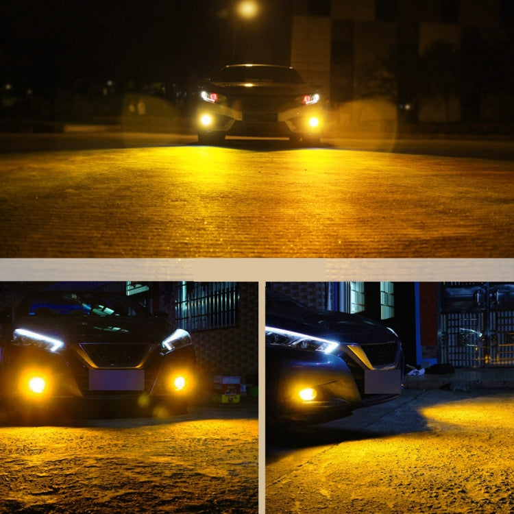 1 Pair Car Modified Front Fog Light for Honda Civic 1999-2000 (Yellow Light) - Fog / Driving Lights by buy2fix | Online Shopping UK | buy2fix