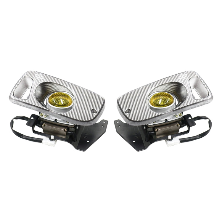 1 Pair Car Modified Front Fog Light for Honda Civic 1992-1995 (Yellow Light) - In Car by buy2fix | Online Shopping UK | buy2fix