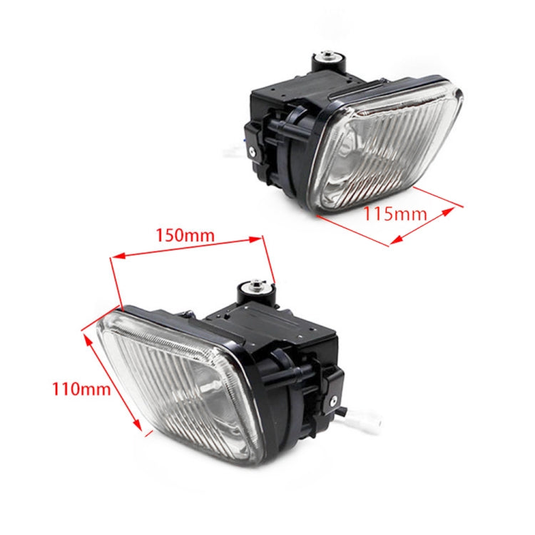 1 Pair Car Modified Front Fog Light for Honda Civic 1996-1998 (White Light) - Fog / Driving Lights by buy2fix | Online Shopping UK | buy2fix