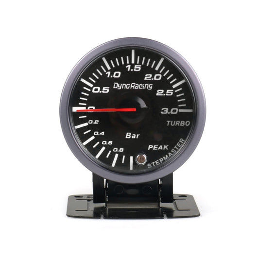 60mm Car Modified 0-3bar Turbocharged Instrument with Bracket - Car Modification by buy2fix | Online Shopping UK | buy2fix