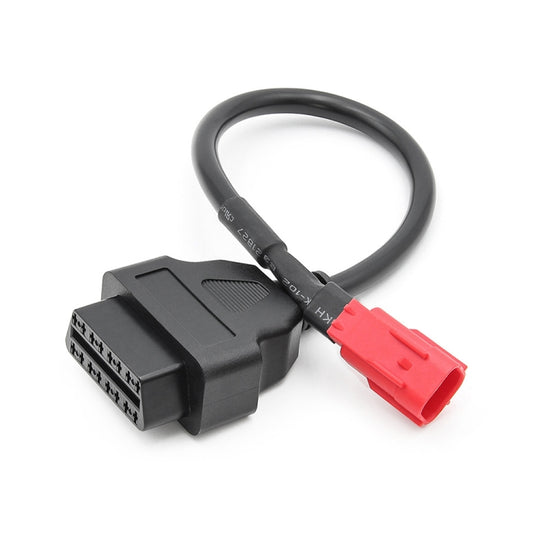 16Pin to 6Pin Motorcycles OBD2 Conversion Cable OBDII Diagnostic Adapter Cable for Honda - Cables & Connectors by buy2fix | Online Shopping UK | buy2fix