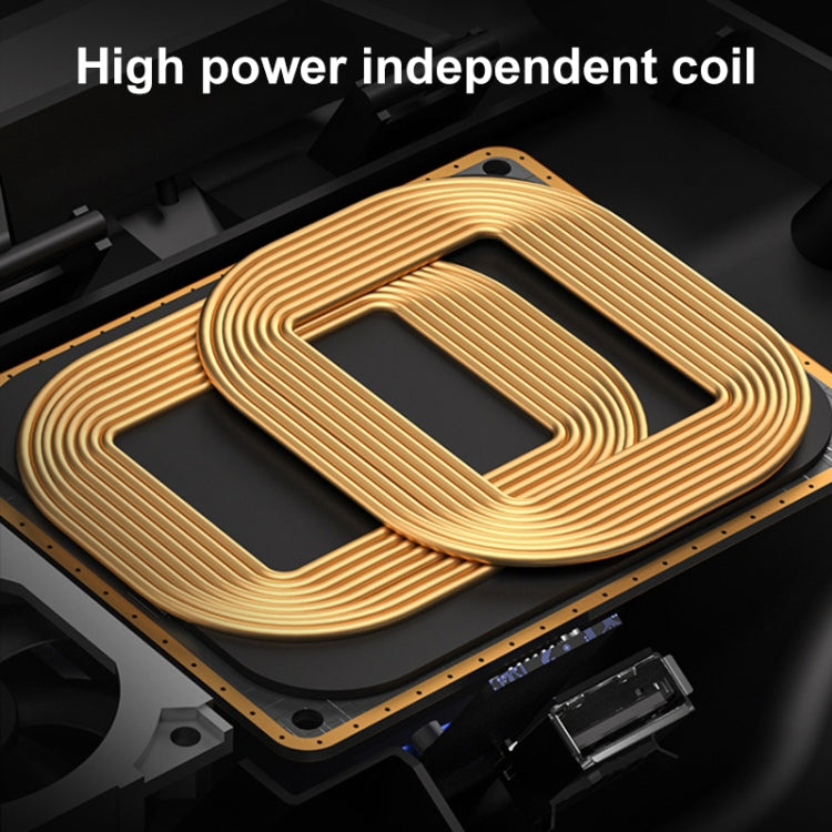 HFC-1051 Car Qi Standard Wireless Charger 15W / 10W Quick Charging for Audi Q5L 2018-2022, Left Driving - Wireless Charging Pads by buy2fix | Online Shopping UK | buy2fix
