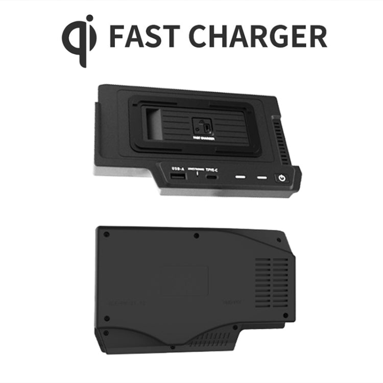 HFC-1022 Car Qi Standard Wireless Charger 15W Quick Charging for Mercedes-Benz GLE 2020-2022, Left and Right Driving - Wireless Charging Pads by buy2fix | Online Shopping UK | buy2fix