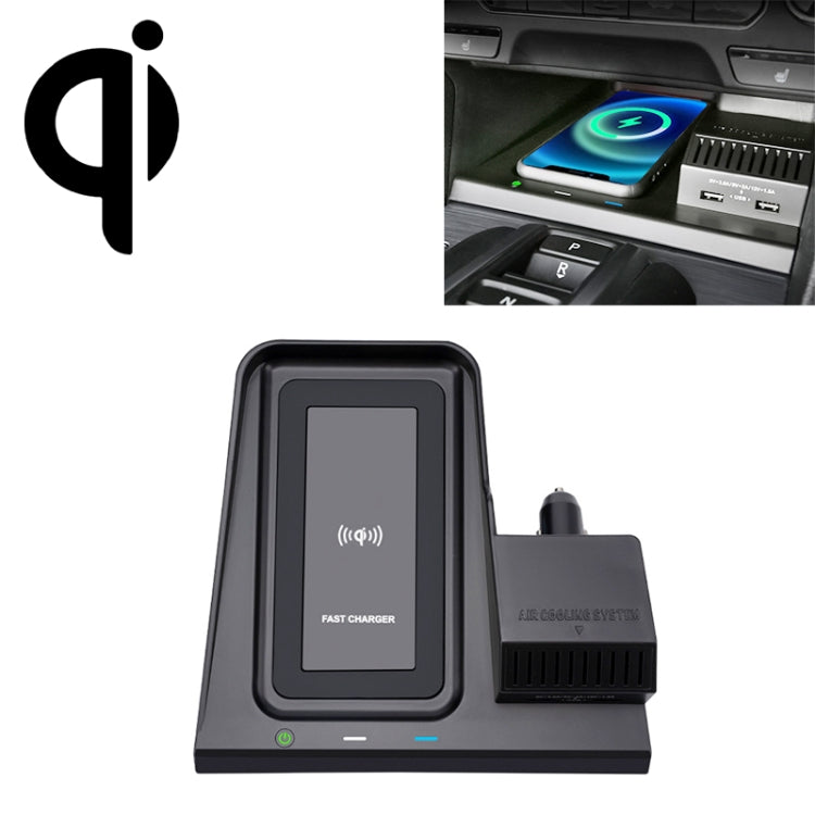 HFC-1002 Car Qi Standard Wireless Charger 10W Quick Charging for Honda Avancier / URV 2017-2020, Left Driving - Wireless Charging Pads by buy2fix | Online Shopping UK | buy2fix