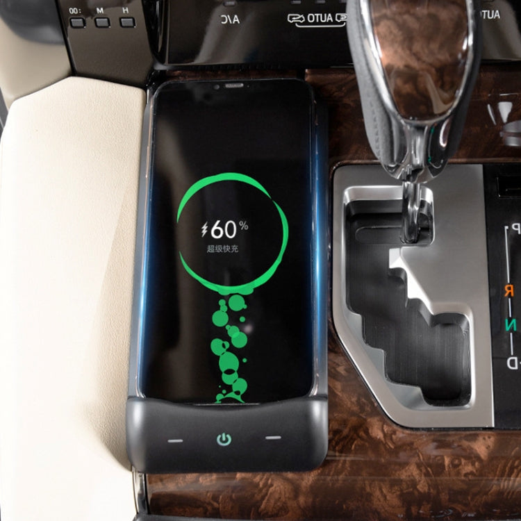 HFC-1064 Car Qi Standard Wireless Charger 10W Quick Charging for Toyota Alphard 2018-2021, Right Driving - Wireless Charging Pads by buy2fix | Online Shopping UK | buy2fix