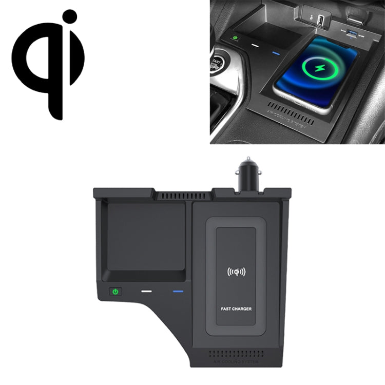 HFC-1042 Car Qi Standard Wireless Charger 10W Quick Charging for Nissan Sylphy 2020-2022, Left Driving - Wireless Charging Pads by buy2fix | Online Shopping UK | buy2fix