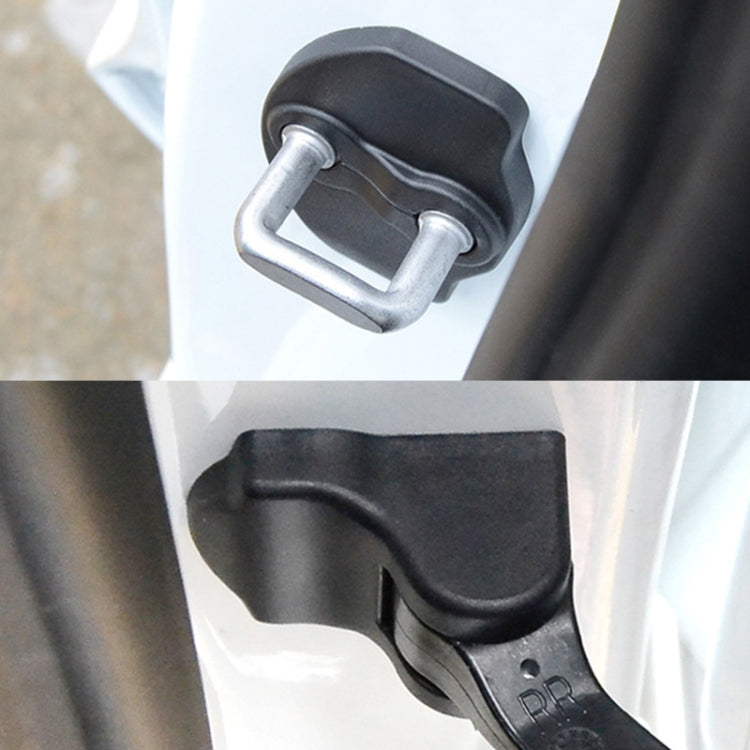 Car Door Lock Cover + Limiter Cover for Tesla Model Y by buy2fix