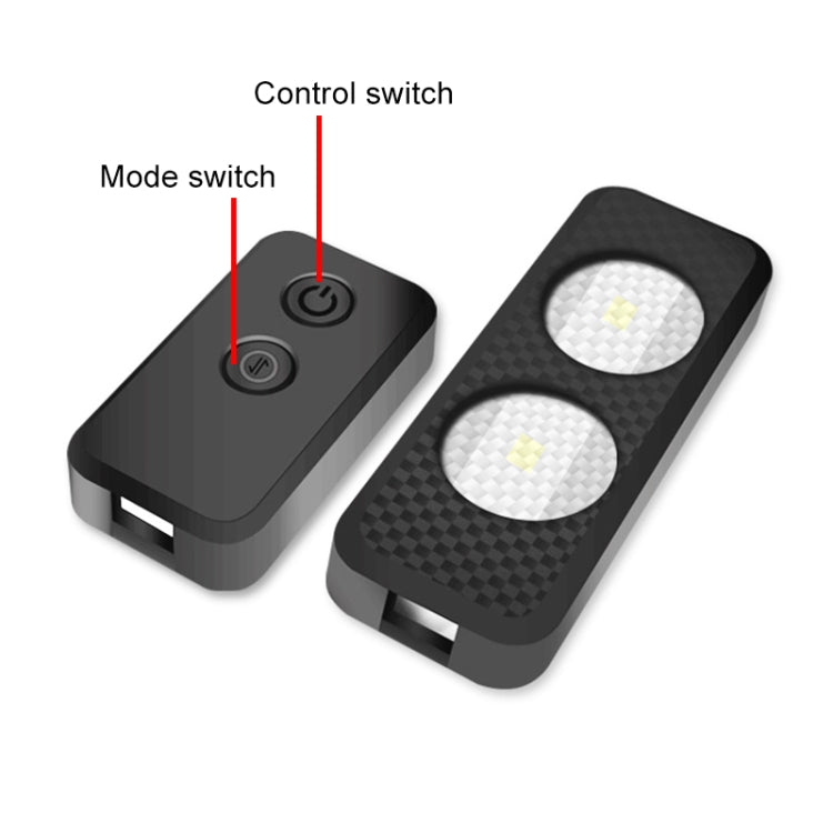 A17 Car Colorful Voice-activated RGB Foot LED Atmosphere Light, Single Light Star Version - Atmosphere lights by buy2fix | Online Shopping UK | buy2fix