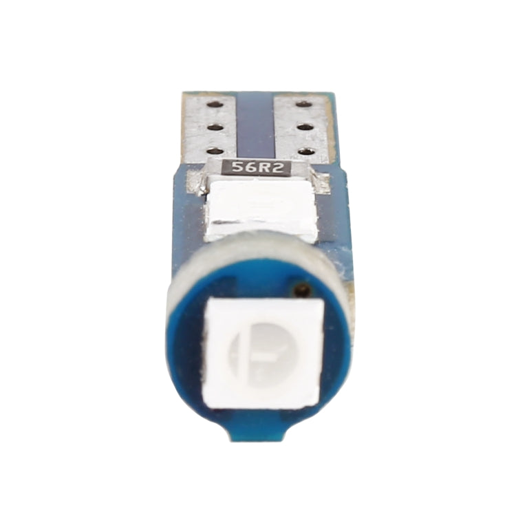 10 in 1 Car T5 0.2W DC12V Instrument Panel LED Decorative Light(Blue Light) - Instrument Lights by buy2fix | Online Shopping UK | buy2fix