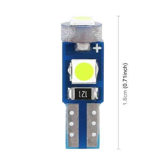 10 in 1 Car T5 0.2W DC12V Instrument Panel LED Decorative Light(Green Light) - Instrument Lights by buy2fix | Online Shopping UK | buy2fix