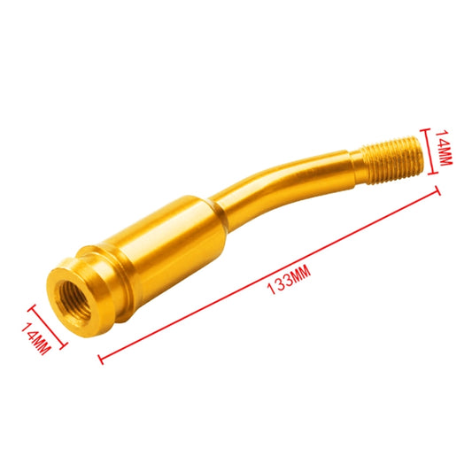 Car Modified Racing Quick Curved Gear Lever Extension Rod for Volkswagen T4 1990-2003 (Gold) by buy2fix