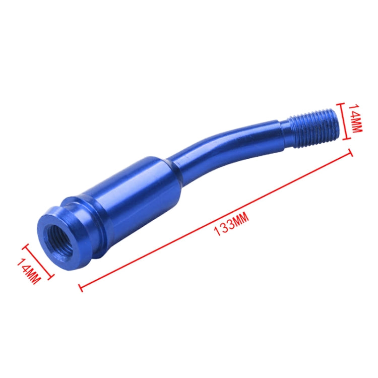 Car Modified Racing Quick Curved Gear Lever Extension Rod for Volkswagen T4 1990-2003 (Blue) - Shift Knob by buy2fix | Online Shopping UK | buy2fix